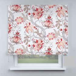 Римська штора з фотодруком вензеля прованс