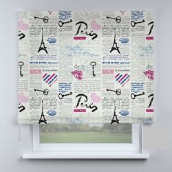 Римська штора DECOLIV газеты с ключами