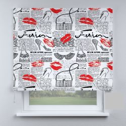 Римська штора з фотодруком кухонна мода