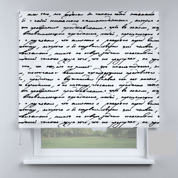 Римська штора з фотодруком лист