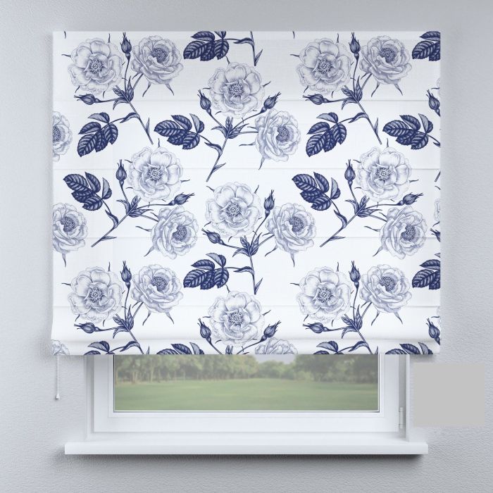 Римська штора DECOLIV кольори темно-синие