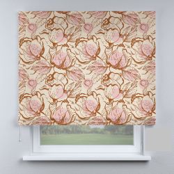 Римська штора DECOLIV кольори с лепестками