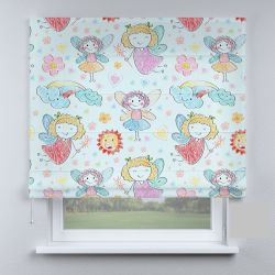 Римська штора з ланцюжковим карнизом дитячі метелики