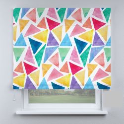 Римська штора з фотодруком трикутники