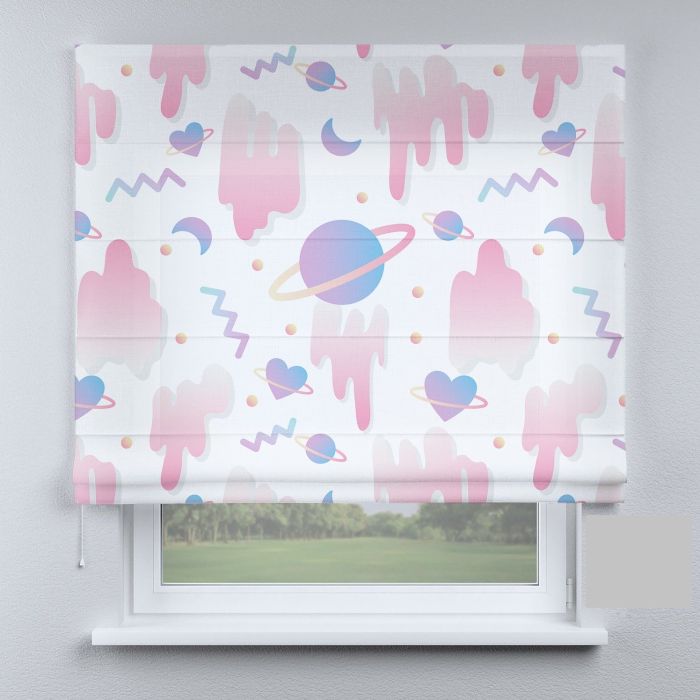 Римська штора з ланцюжковим карнизом планети