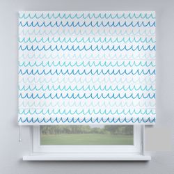 Римська штора DECOLIV волны різнокольорові
