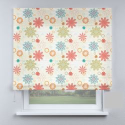 Римська штора з фотодруком квітка
