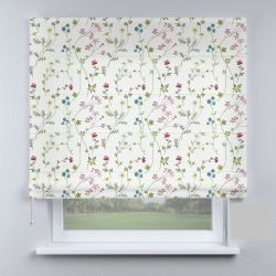 Римська штора з фотодруком квітка різнокольорова