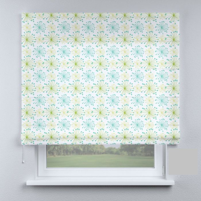 Римська штора з ланцюжковим карнизом кульбаби