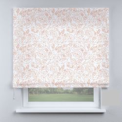 Римська штора DECOLIV кольори полевые на белом фоне