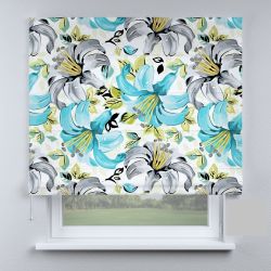 Римська штора з фотодруком царська корона різнокольорова