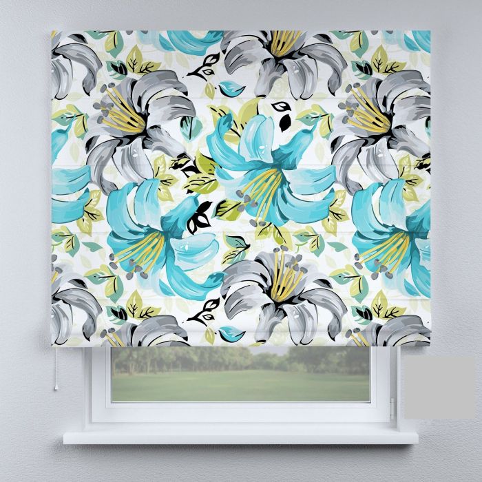 Римська штора з фотодруком царська корона різнокольорова