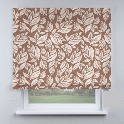 Римська штора DECOLIV листья с темно-коричневым