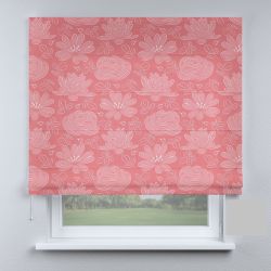 Римська штора DECOLIV лилии розовые