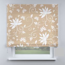 Римська штора DECOLIV прованс с вензелями коричневые