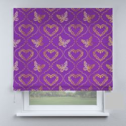 Римська штора з фотодруком метелики прованс