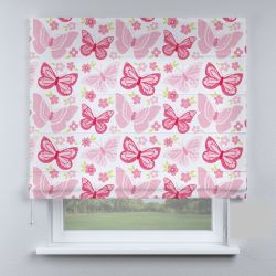 Римська штора з фотодруком рожеві метелики весняні