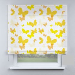 Римська штора DECOLIV бабочки желтые весенние
