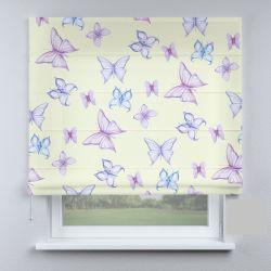 Римська штора з фотодруком метелики різні Аполлон