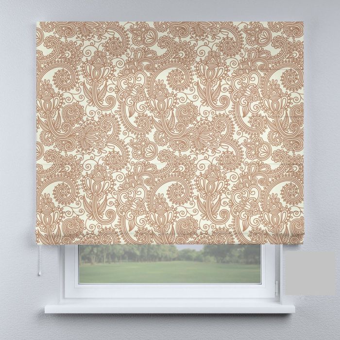 Римська штора з фотодруком бежевий французький кантрі