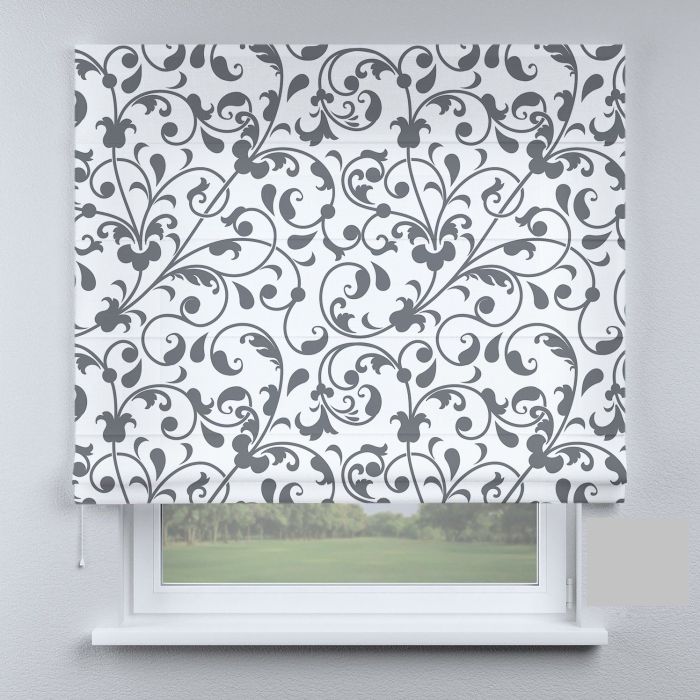 Римська штора DECOLIV модерн с вензелями