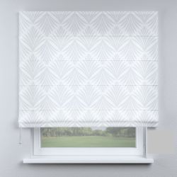 Римська штора з ланцюжковим карнизом модерн з гілками