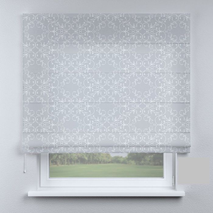 Римська штора DECOLIV вензеля серые модерн