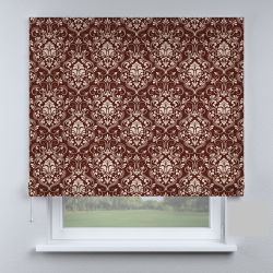 Римська штора з ланцюжковим карнизом темно-коричневий модерн