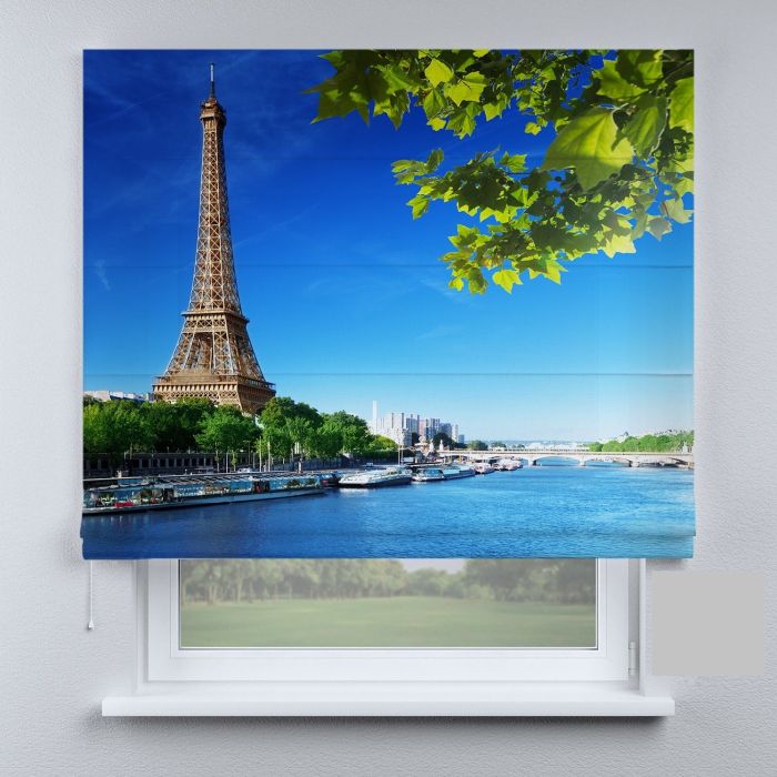 Римська штора з фотодруком Ейфелева вежа