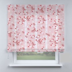 Римська штора з фотодруком рожеві з смужками