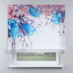 Римська штора DECOLIV голубые кольори