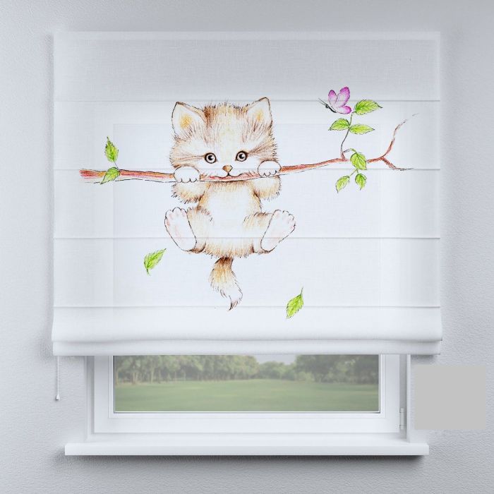 Римська штора з фотодруком кошенятко