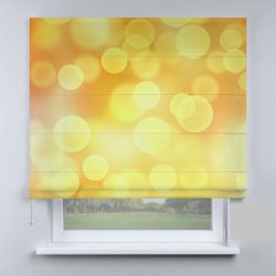 Римська штора DECOLIV желтые круги