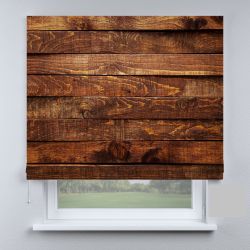 Римська штора DECOLIV доска коричневая