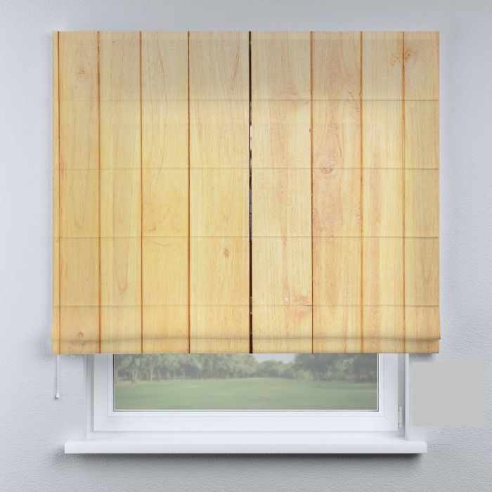 Римська штора з ланцюжковим карнизом доска бежева