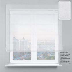 Римська штора Тюль білосніжна