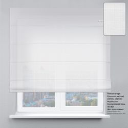 Римська штора Льон білий