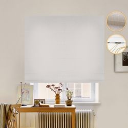 Римська штора Рогожка Premium молочний