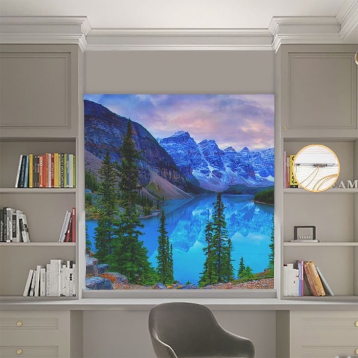 Римська штора з фотодруком Природа Блекаут