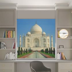 Римська штора з фотодруком Архітектура 00-260 Блекаут