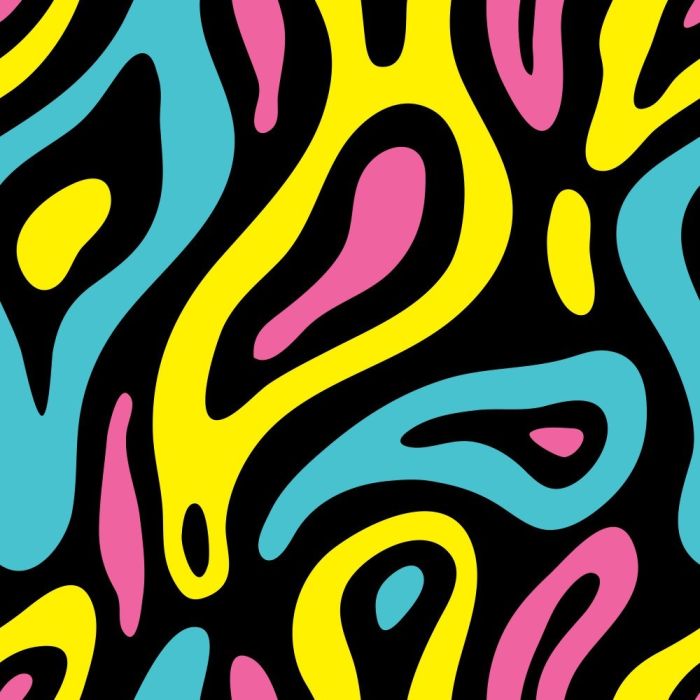 Римська штора DECOLIV Фотопечать Абстракции  Блэкаут 100*170