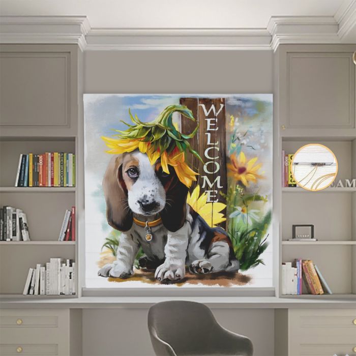 Римська штора DECOLIV Фотопечать Животные  Блэкаут 300*170