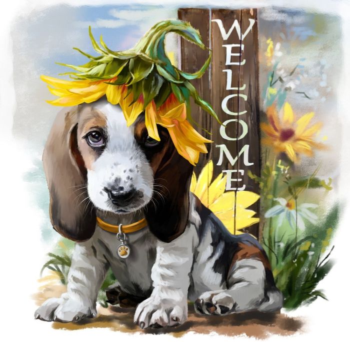 Римська штора з ланцюжковим карнизом Фотодрук Тварини прованс Блекаут