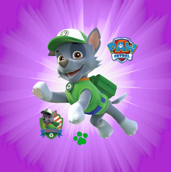 Римська штора з ланцюжковим карнизом Фотодрук Щенячий патруль 01 Блекаут