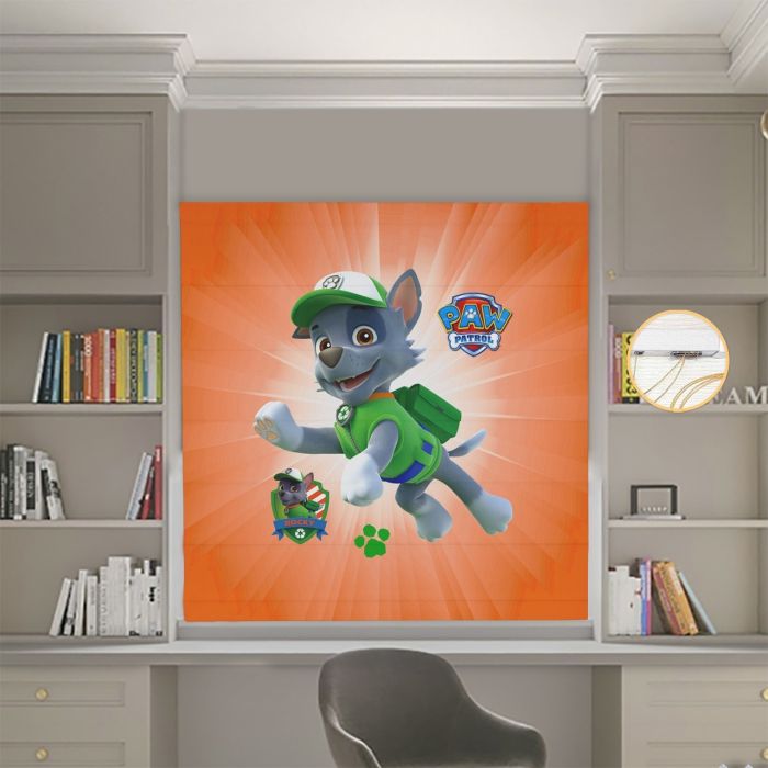 Римська штора з фотодруком Щенячий патруль 02 Блекаут