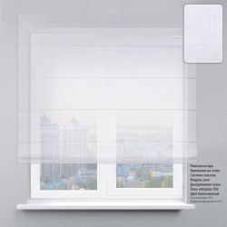 Римська штора DECOLIV  Тюль натурель белоснежный