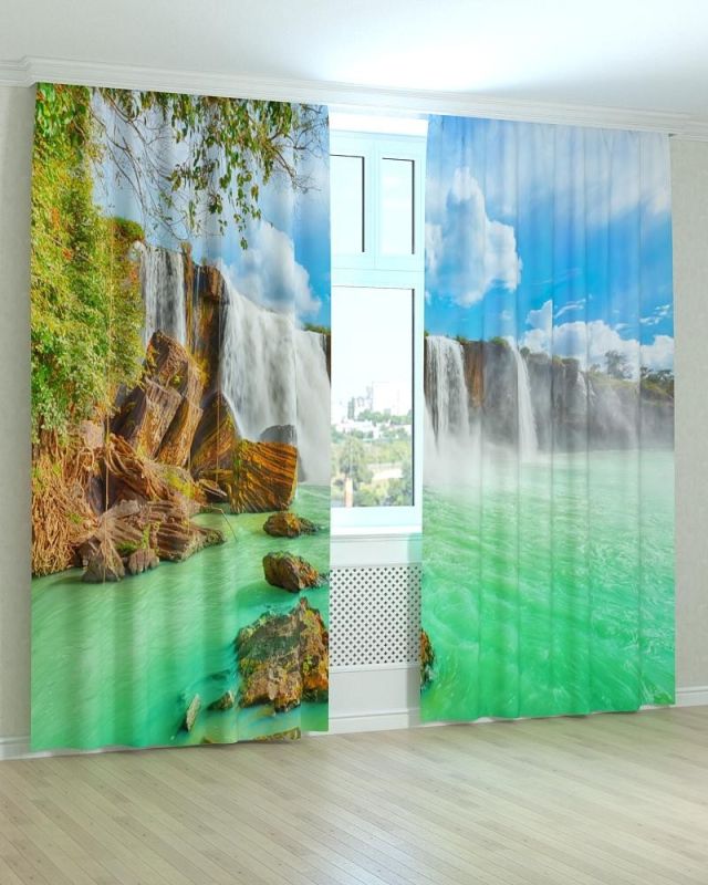 Фотоштори DECOLIV Пейзаж Принт 00-012 Блекаут