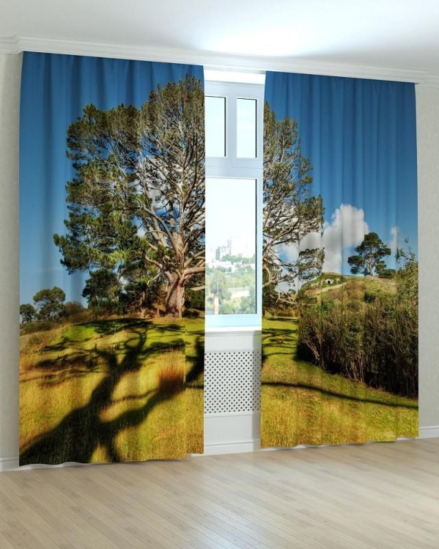 Фотоштори DECOLIV Пейзаж Принт 00-039 Тюль