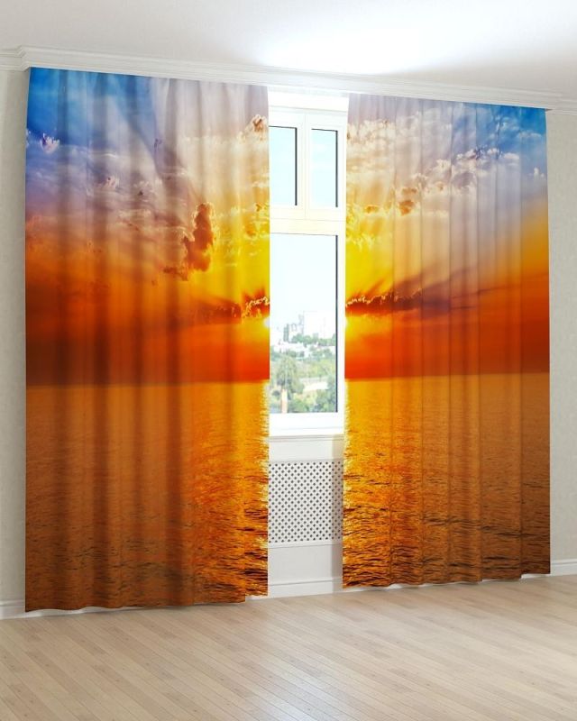 Фотоштори DECOLIV Пейзаж Принт 00-047 Блекаут