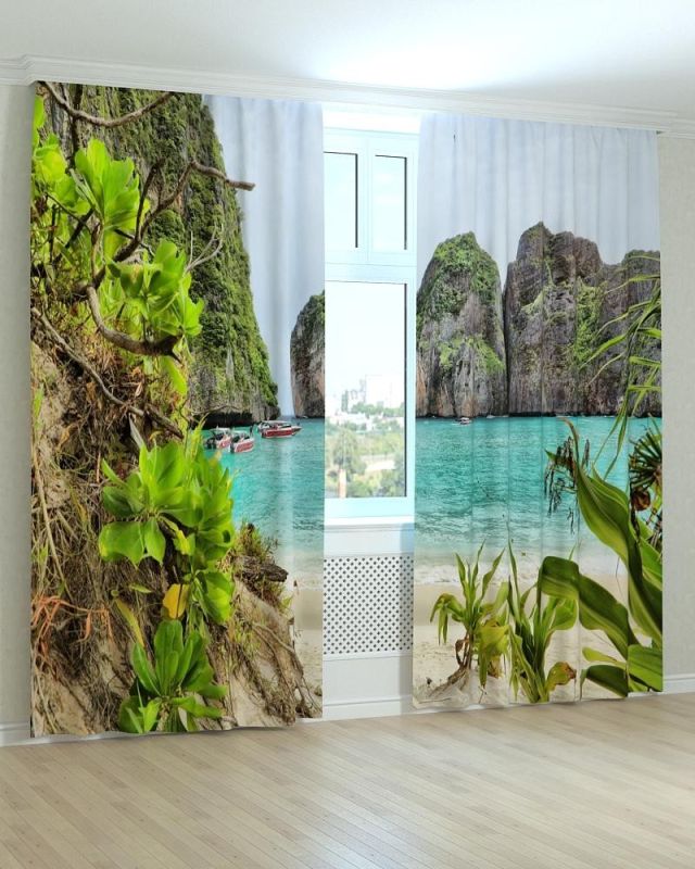 Фотоштори DECOLIV Пейзаж Принт 00-054 Блекаут